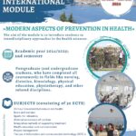 International Module ”MODERN ASPECTS OF PREVENTION IN HEALTH”